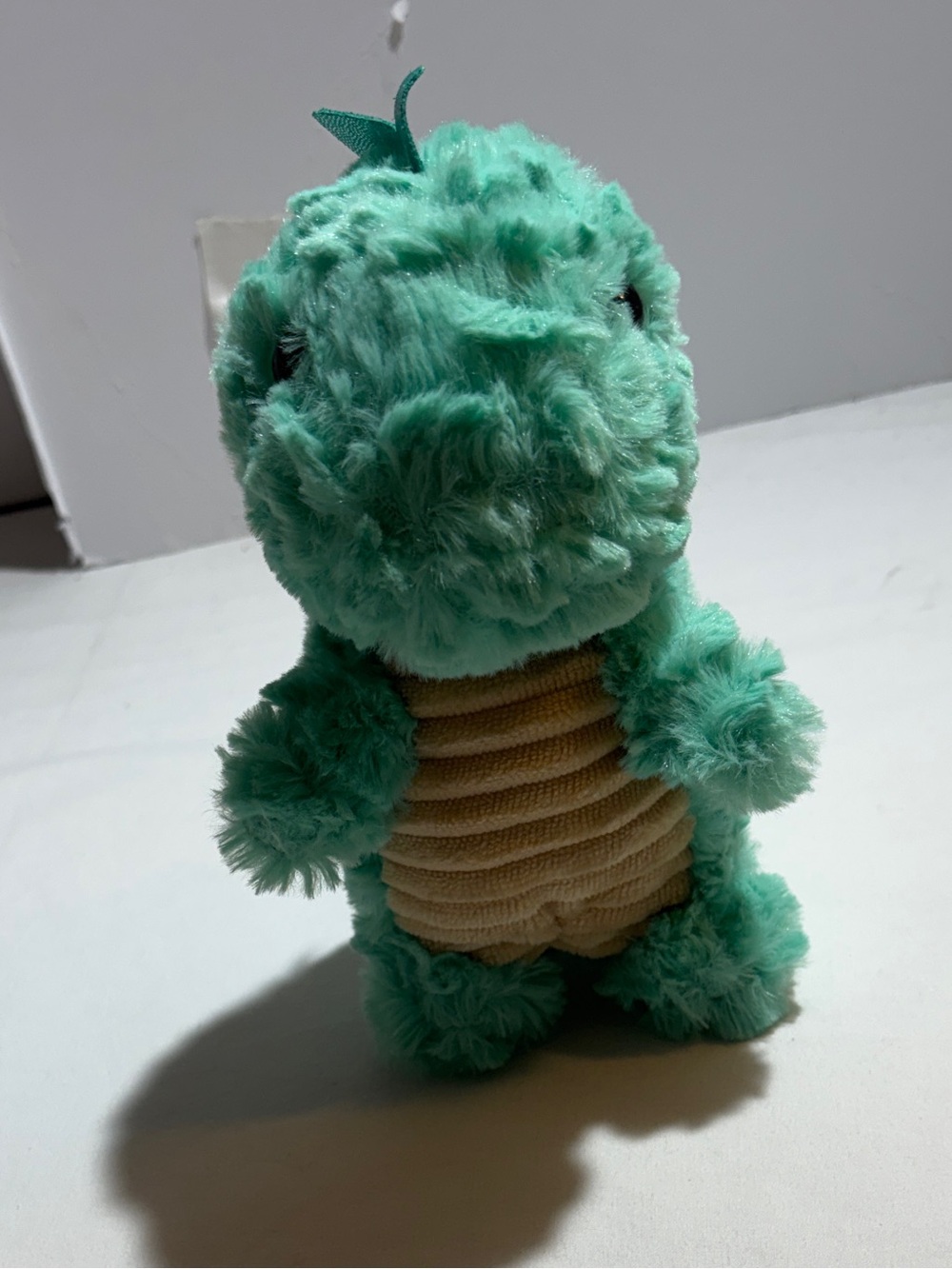 Kellytoy Plush Green Dino Plush Toy - Soft Cuddly Companion
